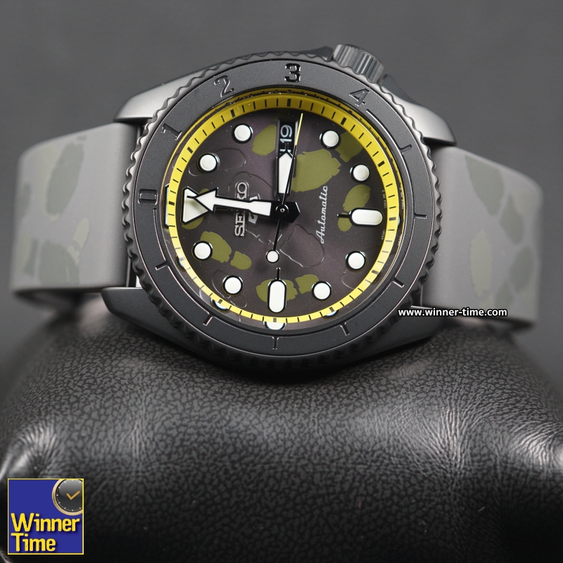 นาฬิกาSeiko 5 Sports ONE PIECE Limited Edition (SANJI) รุ่น SRPH69K1,SRPH69K,SRPH69