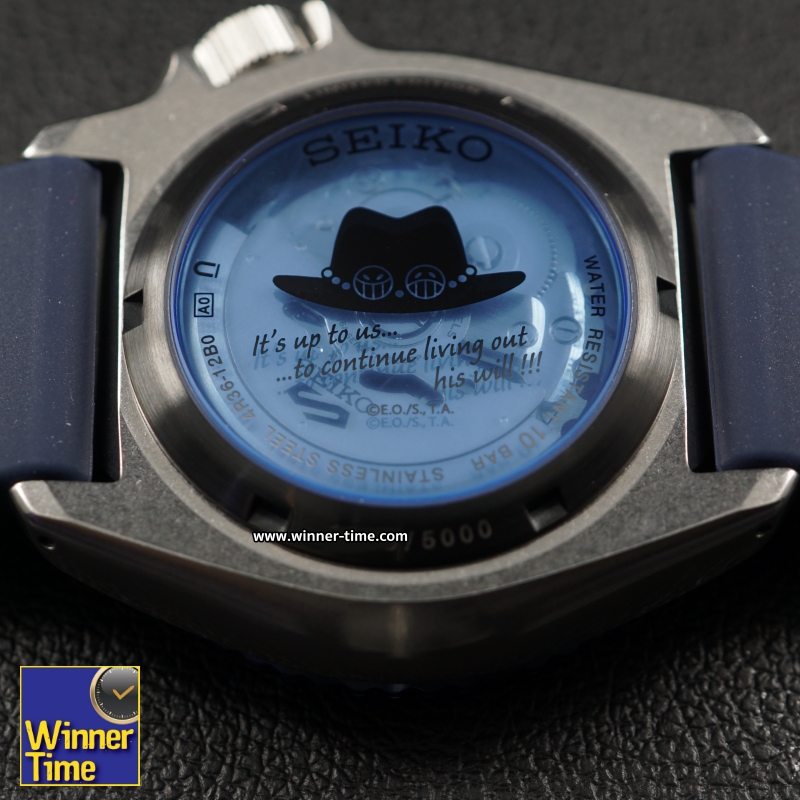 นาฬิกาSeiko 5 Sports ONE PIECE Limited Edition (SABO) รุ่น SRPH71K1,SRPH71K,SRPH71