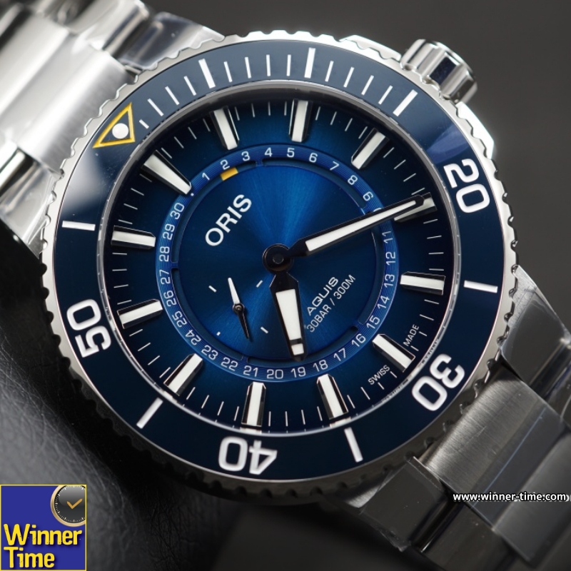 นาฬิกาORIS รุ่น ORIS AQUISโอริส เกรท แบร์ริเออร์ รีฟ ลิมิเต็ด เอ็ดดิชั่น   รหัส 01 743 7734 4185-Set