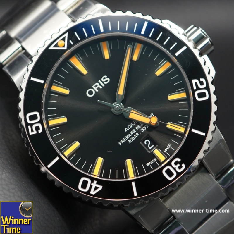 นาฬิกาOris Aquis Automatic Watch รหัส 001 733 7730 4159-078 24 05PEB