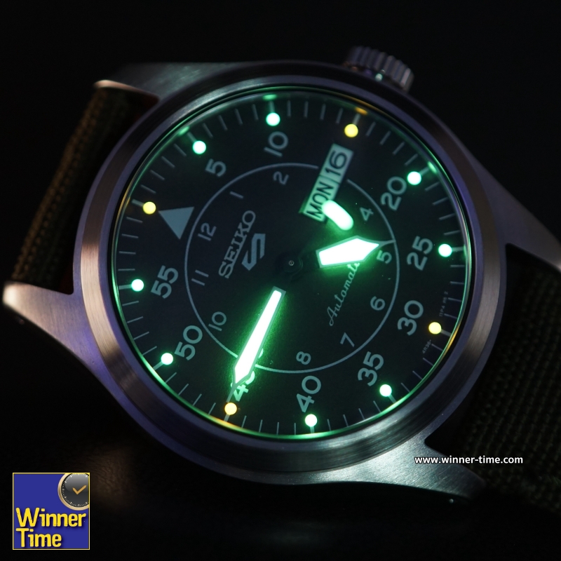 นาฬิกา SEIKO NEW 5 SPORT AUTOMATIC MILITARY WATCH COLLECTION รุ่น SRPH29K1,SRPH29K,SRPH29