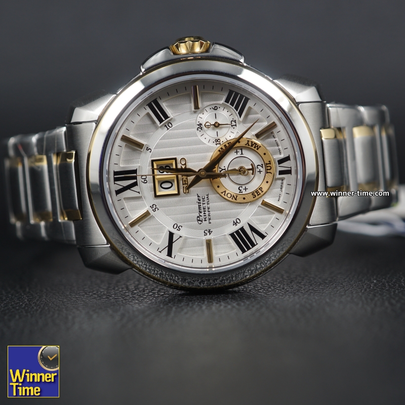 นาฬิกา SEIKO Premier Kinetic PERPETUAL CALENDAR รุ่น SNP152P1,SNP152P,SNP152