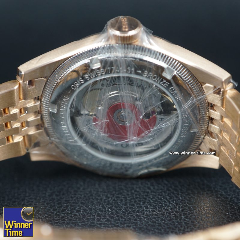 นาฬิกาORIS BIG CROWN POINTER DATE BRONZE รุ่น 01 754 7741 3166 07 8 20 01