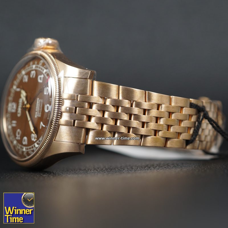 นาฬิกาORIS BIG CROWN POINTER DATE BRONZE รุ่น 01 754 7741 3166 07 8 20 01