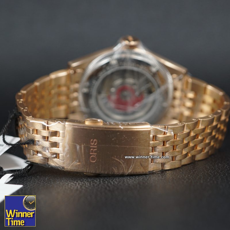นาฬิกาORIS BIG CROWN POINTER DATE BRONZE รุ่น 01 754 7741 3166 07 8 20 01