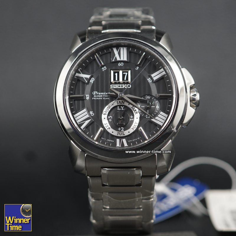 นาฬิกาข้อมือ Seiko Premier Kinetic Perpetual Calendar รุ่น SNP141,SNP141P1,SNP141P