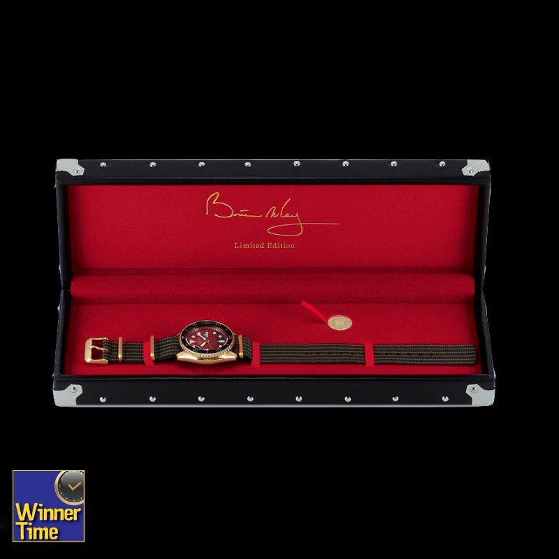 นาฬิกาSeiko 5 Sports Brian May Limited Edition of 12500 รุ่น SRPH80K1,SRPH80K,SRPH80