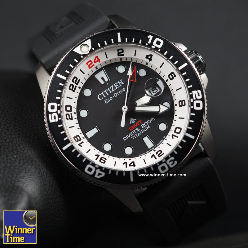 นาฬิกา CITIZEN PROMASTER 200M GMT Diver รุ่น BJ7110-11E