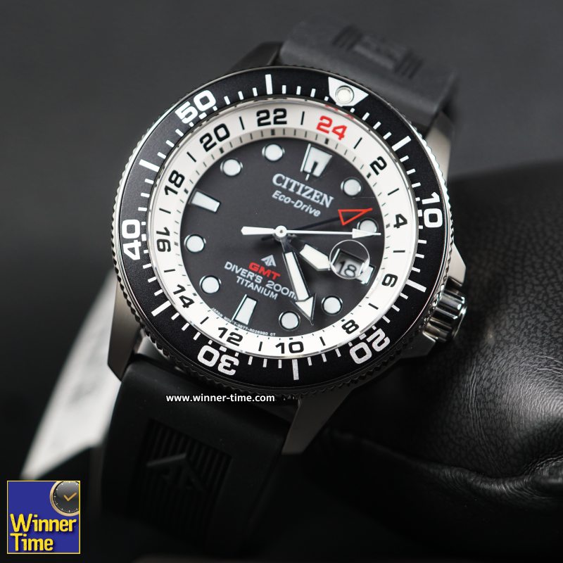 นาฬิกา CITIZEN PROMASTER 200M GMT Diver รุ่น BJ7110-11E