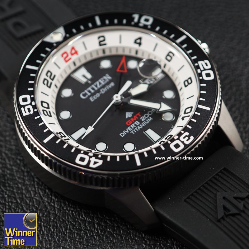 นาฬิกา CITIZEN PROMASTER 200M GMT Diver รุ่น BJ7110-11E