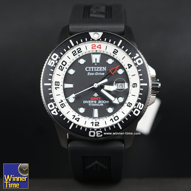 นาฬิกา CITIZEN PROMASTER 200M GMT Diver รุ่น BJ7110-11E