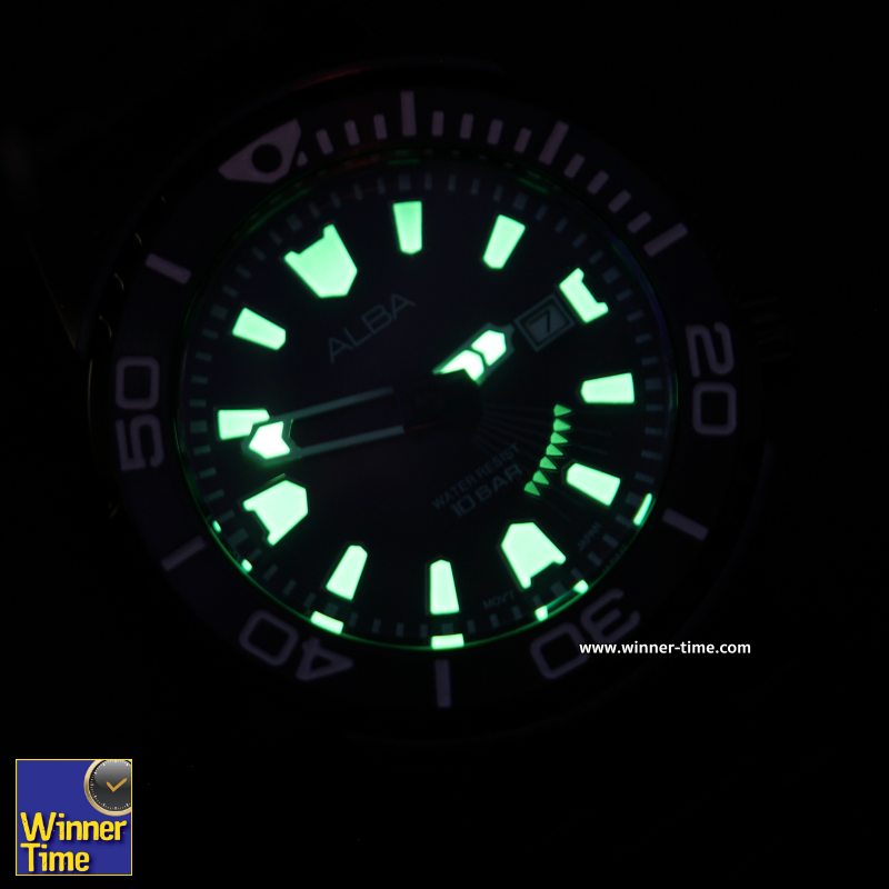 นาฬิกาALBA Active Quartz รุ่น AG8M01X (ALBA BLACK MONSTER)