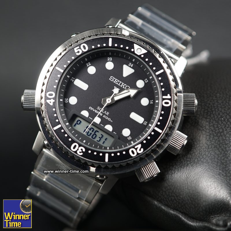นาฬิกา Seiko Prospex New Caliber H855 Hybrid Diver's Regular (Arnie) รุ่น SNJ033P1,SNJ033P,SNJ033