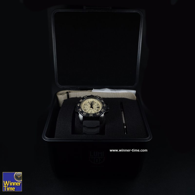 นาฬิกา LUMINOX Navy Seal Lm3251.cbnsf.set Black Rubber Strap Men Watch รุ่น XS.3251.CBNSF.SET