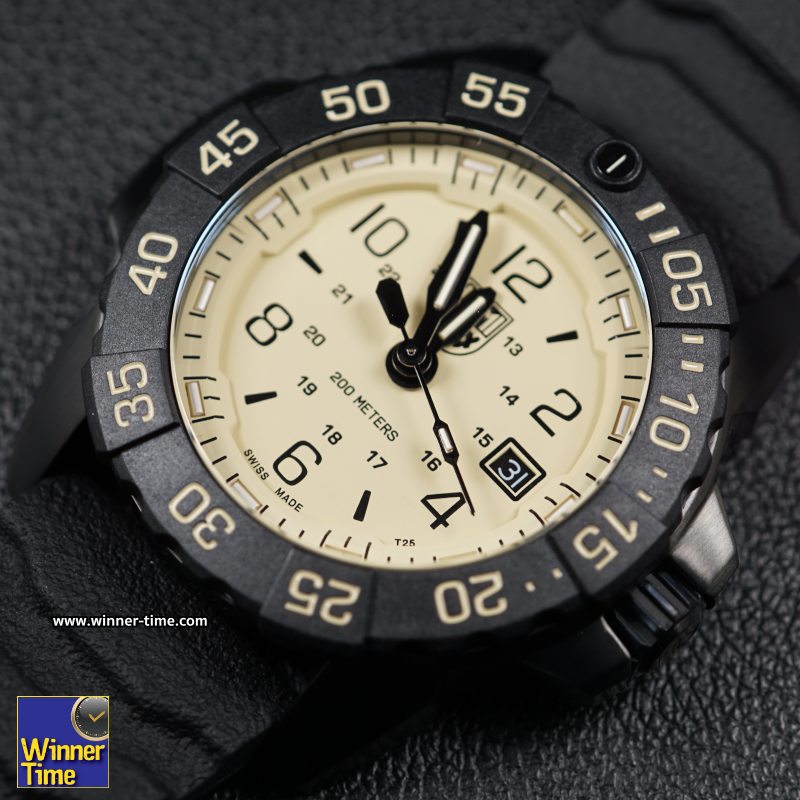นาฬิกา LUMINOX Navy Seal Lm3251.cbnsf.set Black Rubber Strap Men Watch รุ่น XS.3251.CBNSF.SET