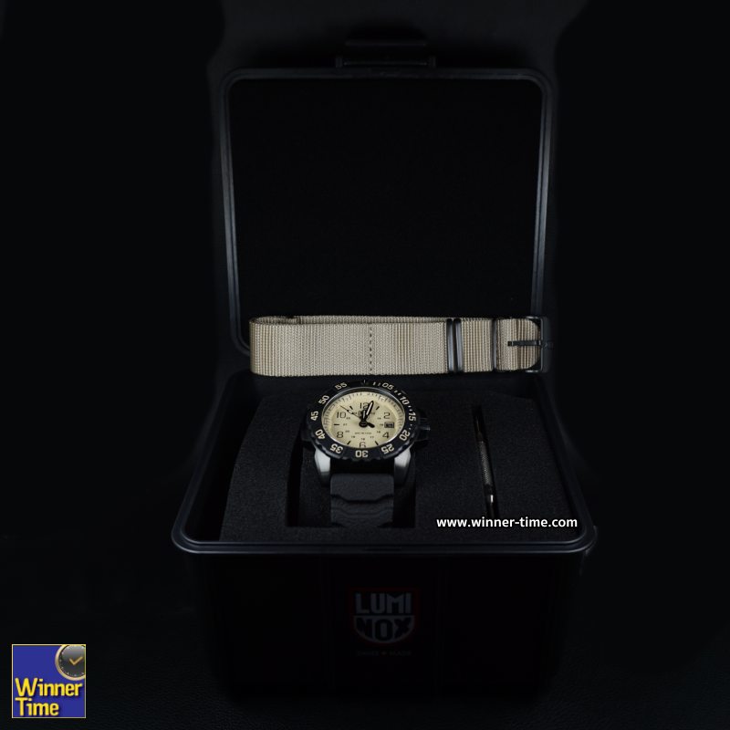 นาฬิกา LUMINOX Navy Seal Lm3251.cbnsf.set Black Rubber Strap Men Watch รุ่น XS.3251.CBNSF.SET