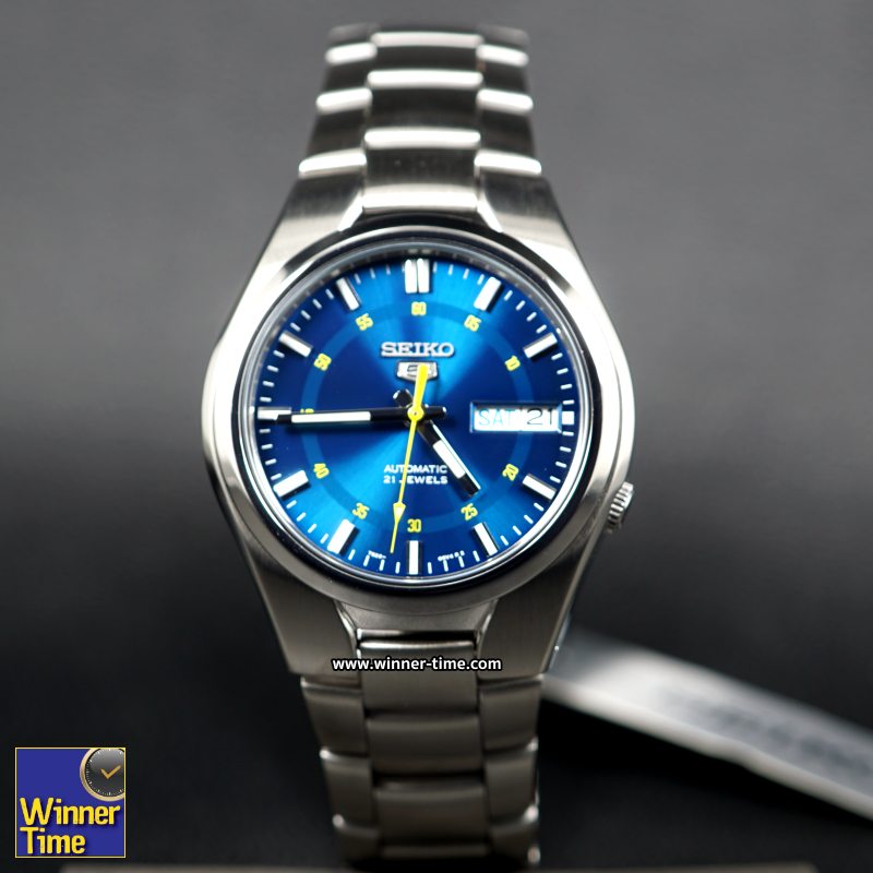 นาฬิกาข้อมือผู้ชาย Seiko 5 Automatic 21 Jewels รุ่น SNK615K1,SNK615K,SNK615