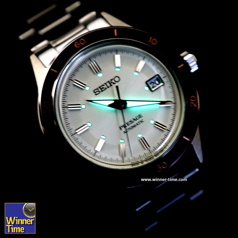 นาฬิกา SEIKO PRESAGE Style 60's Display Date Automatic รุ่น SRPH93J1,SRPH93J,SRPH93