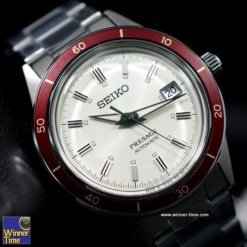 นาฬิกา SEIKO PRESAGE Style 60's Display Date Automatic รุ่น SRPH93J1,SRPH93J,SRPH93