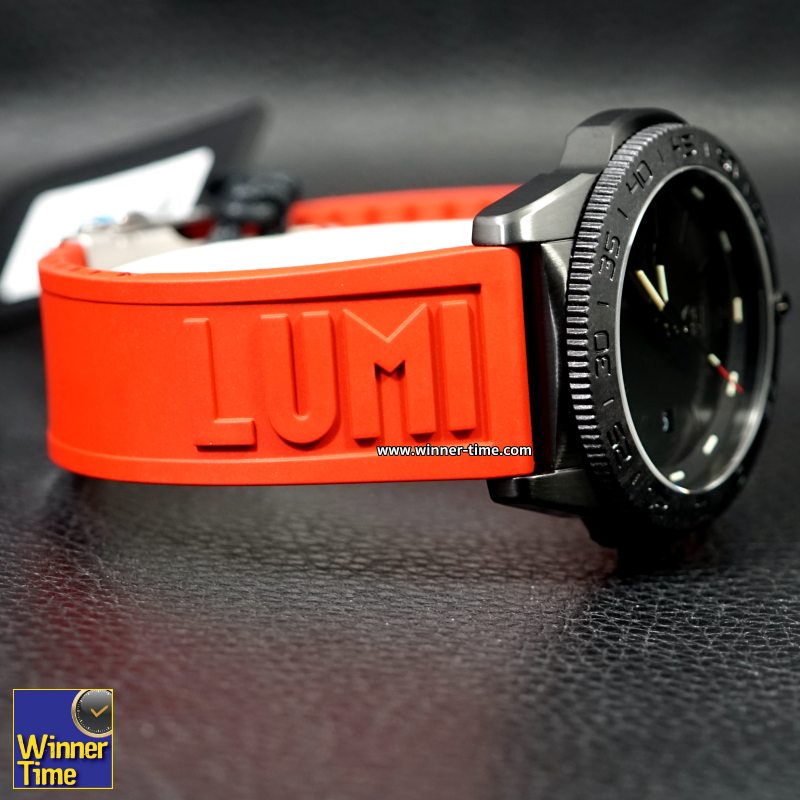 นาฬิกา LUMINOX Pacific Diver Rubber Strap รุ่น XS.3121.BO.RF (สายสีแดง)