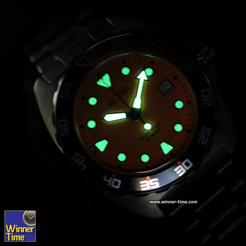 นาฬิกาข้อมือผู้ชาย ALBA Active Quartz รุ่น AS9M93X