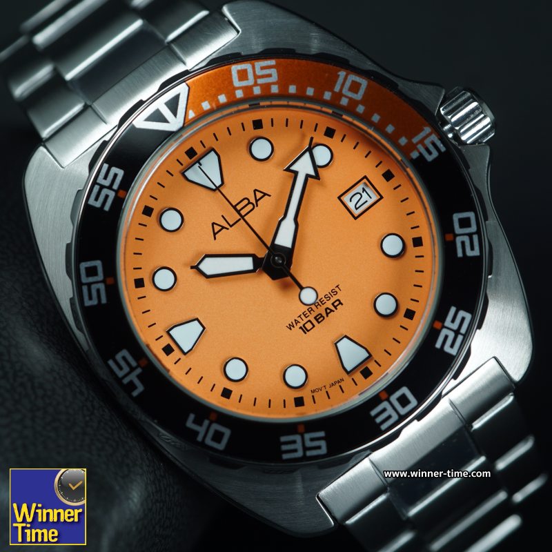นาฬิกาข้อมือผู้ชาย ALBA Active Quartz รุ่น AS9M93X