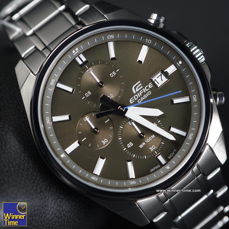 นาฬิกาCASIO EDIFICE โครโนกราฟมาตรฐาน รุ่น EFV-610D-5CV