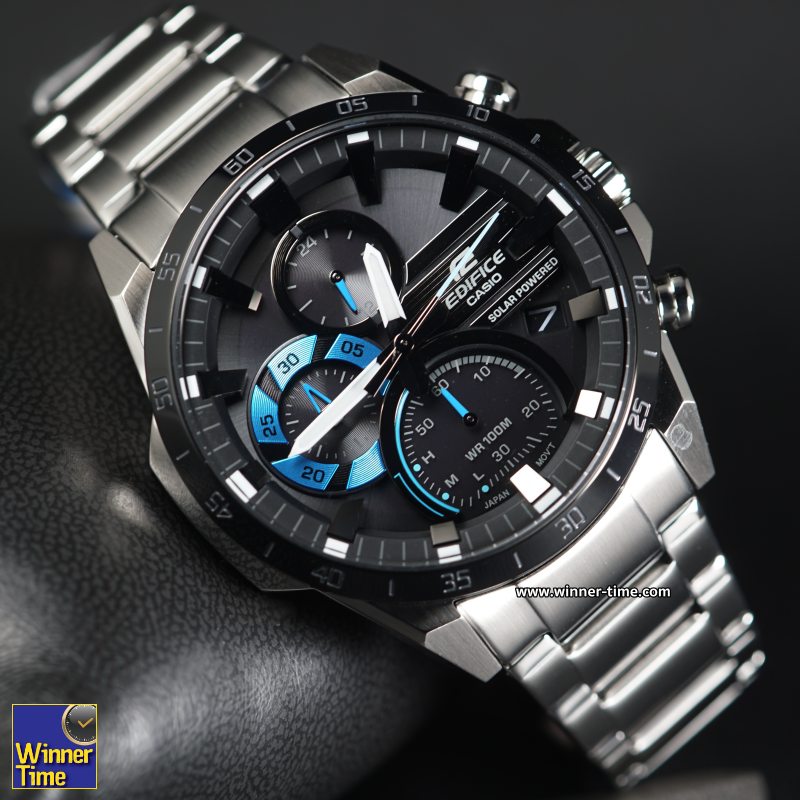 นาฬิกาCASIO EDIFICE โครโนกราฟพลังงานแสงอาทิตย์ รุ่น EQS-940DB-1BV