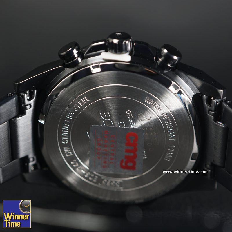 นาฬิกาCASIO EDIFICE โครโนกราฟพลังงานแสงอาทิตย์ รุ่น EQS-940DC-1BV