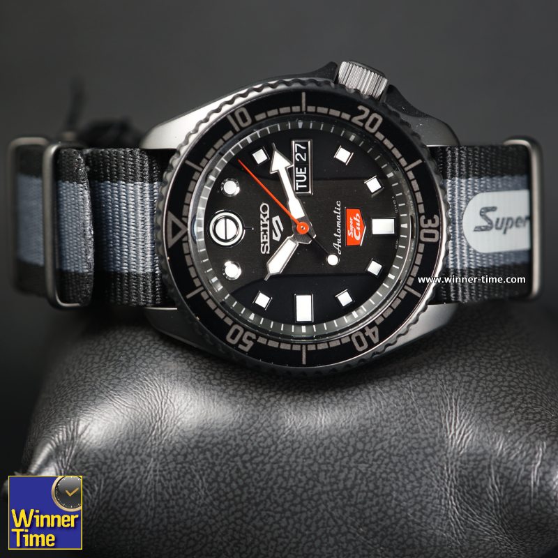 นาฬิกาSEIKO New 5 Sport Honda Super Cub Limited Edition 5,000 PCS. รุ่น SRPJ75K1,SRPJ75K,SRPJ75