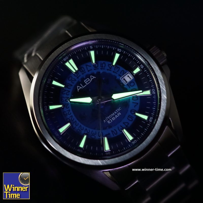 นาฬิกาALBA Skeleton Sportive Automatic รุ่น AU4029X,AU4029X1,AU4029