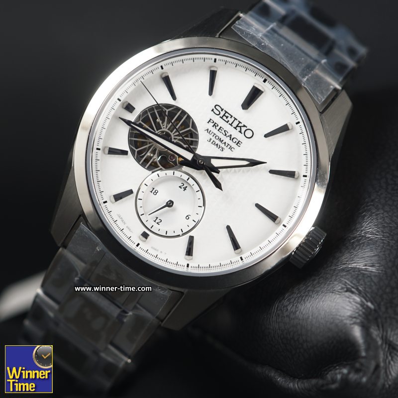 นาฬิกาSEIKO PRESAGE Sharp Edged Series Semi-transparent Caliber 6R5J รุ่น SPB415J1,SPB415J,SPB415
