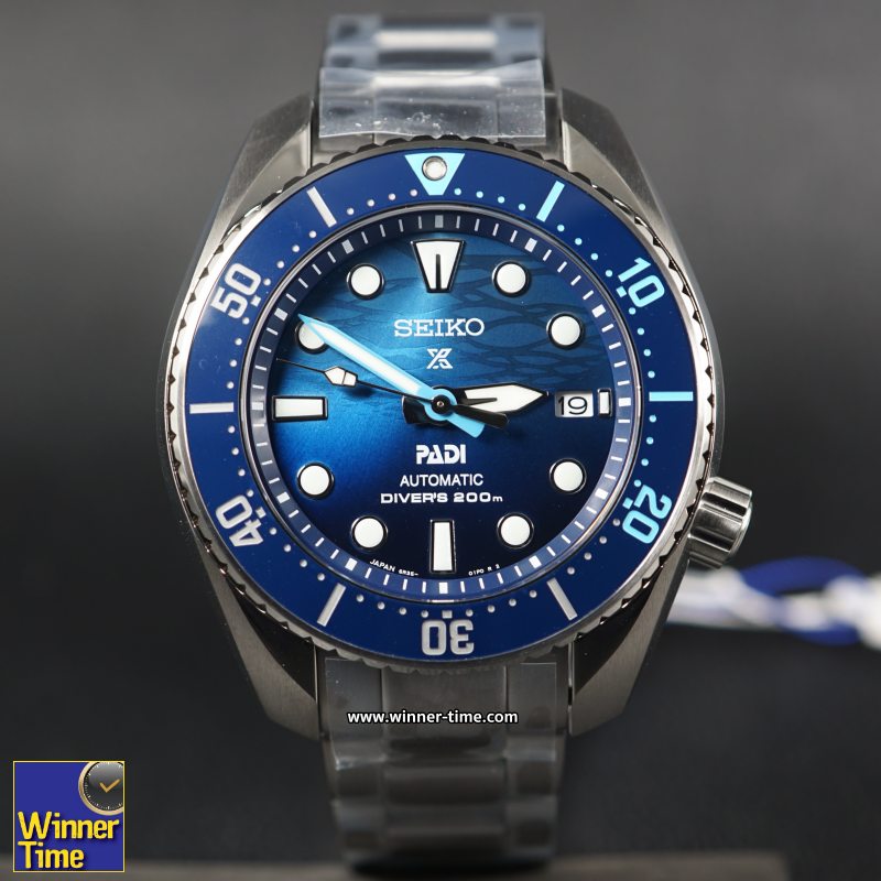 นาฬิกาSEIKO Prospex Great Blue King Sumo Scuba PADI Special Edition รุ่น SPB375J1,SPB375J,SPB375