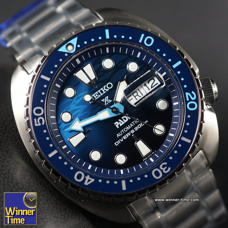 นาฬิกาSEIKO Prospex Great Blue King Turtle Scuba PADI Special Edition รุ่น SRPK01K1,SRPK01K,SRPK01