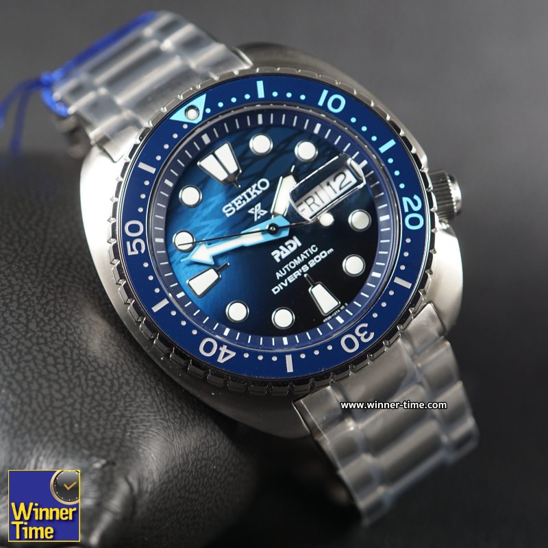 นาฬิกาSEIKO Prospex Great Blue King Turtle Scuba PADI Special Edition รุ่น SRPK01K1,SRPK01K,SRPK01