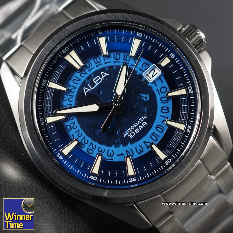 นาฬิกาALBA Skeleton Sportive Automatic รุ่น AU4029X,AU4029X1,AU4029