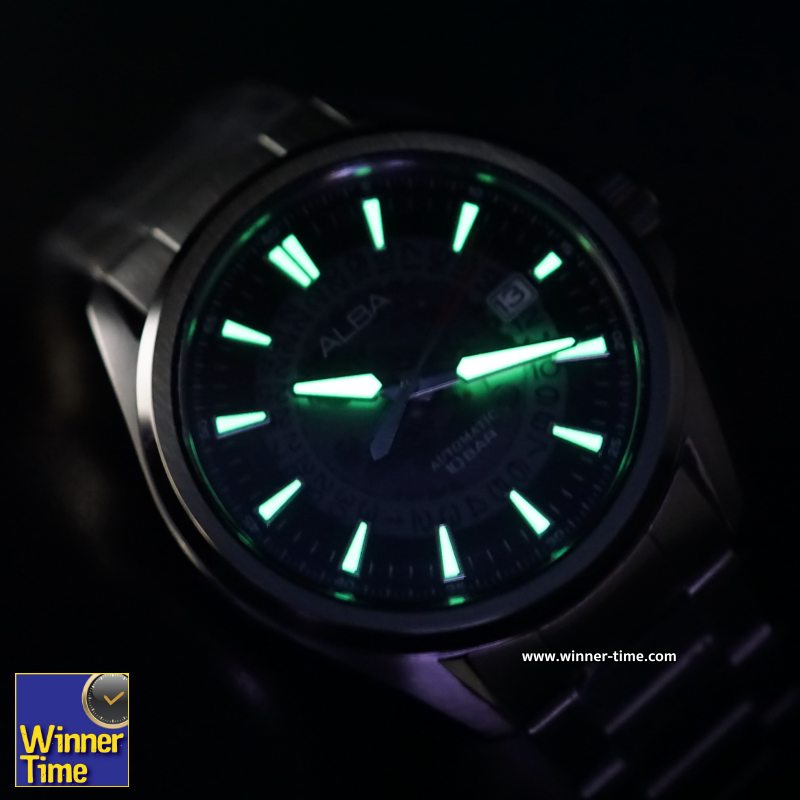 นาฬิกาALBA Skeleton Sportive Automatic รุ่น AU4031X,AU4031X1,AU4031X