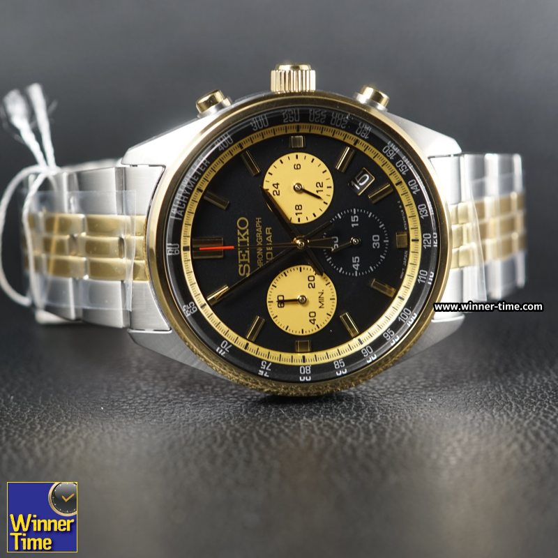 นาฬิกา SEIKO Quartz Chronograph Racing sports รุ่น SSB430P,SSB430P1,SSB430