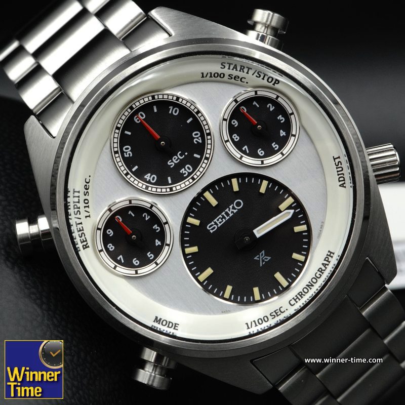 นาฬิกาข้อมือ SEIKO PROSPEX SPEEDTIMER 1/100 SEC. SOLAR CHRONOGRAPH รุ่น SFJ009P,SFJ009P1,SFJ009