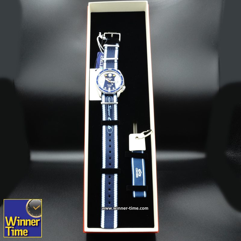 นาฬิกา Seiko 5 Sports 55th Anniversary Super Cub Limited Edition รุ่น SRPK37K,SRPK37K1,SRPK37