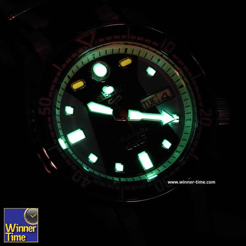 นาฬิกา Seiko 5 Sports 55th Anniversary Super Cub Limited Edition รุ่น SRPK37K,SRPK37K1,SRPK37