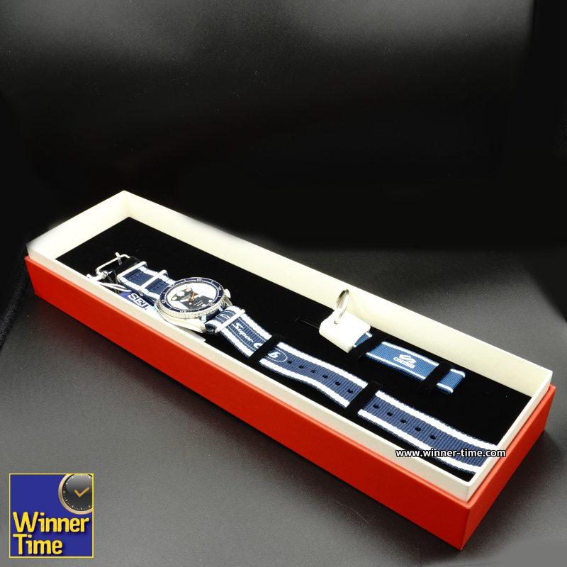 นาฬิกา Seiko 5 Sports 55th Anniversary Super Cub Limited Edition รุ่น SRPK37K,SRPK37K1,SRPK37