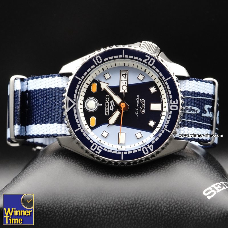 นาฬิกา Seiko 5 Sports 55th Anniversary Super Cub Limited Edition รุ่น SRPK37K,SRPK37K1,SRPK37