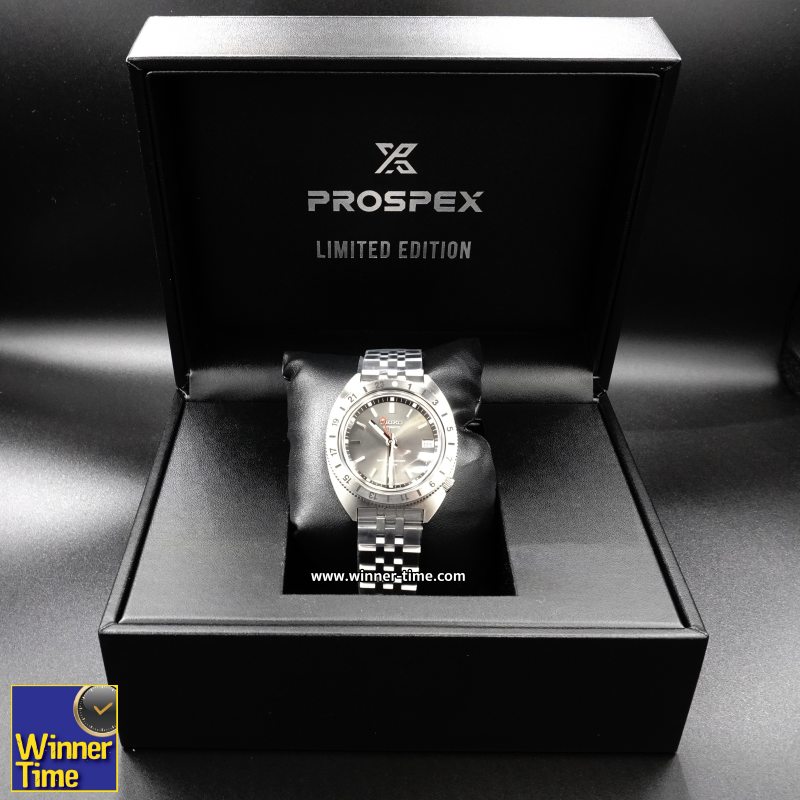 นาฬิกาข้อมือ SEIKO PROSPEX Land Mechanical GMT Limited Edition 4,000 PCS รุ่น SPB411J1,SPB411J,SPB411