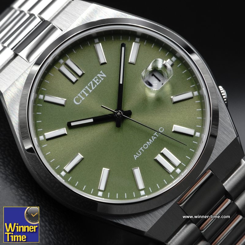 นาฬิกา Citizen Automatic collaborates with PANTONE in a new collection titled Nowstalgia A New Spirit Peaceful Green รุ่น NJ0158-89Z