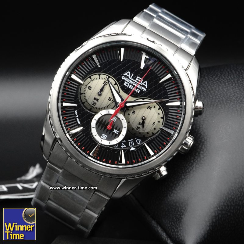 นาฬิกา ALBA Signa Quartz Chronograph รุ่น AT3J15X,T3J15X1,T3J15
