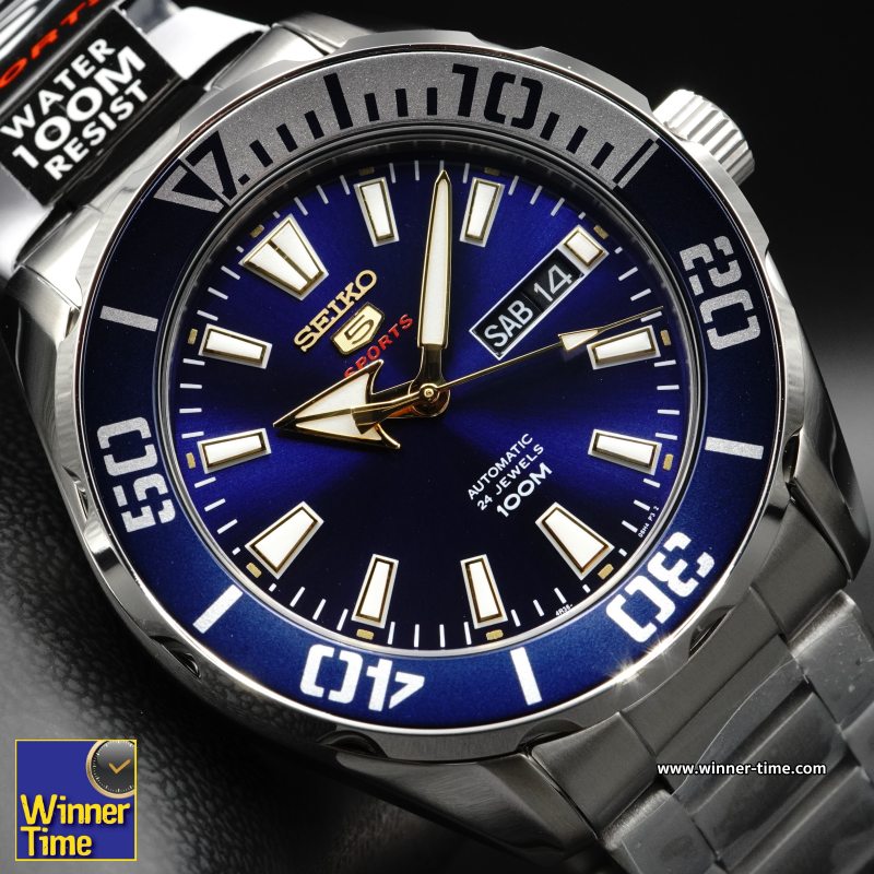 นาฬิกาข้อมือผู้ชาย Seiko 5 Sports Automatic รุ่น SRPC51,SRPC51K1, SRPC51K