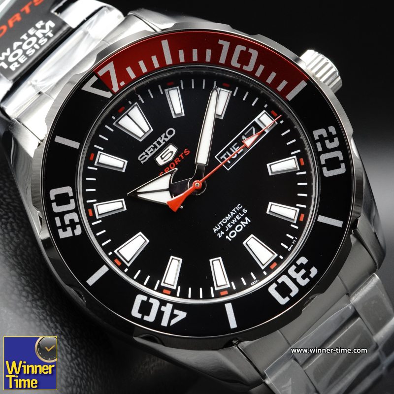 นาฬิกาข้อมือผู้ชาย Seiko 5 Sports Automatic รุ่น SRPC57,SRPC57K1, SRPC57K1