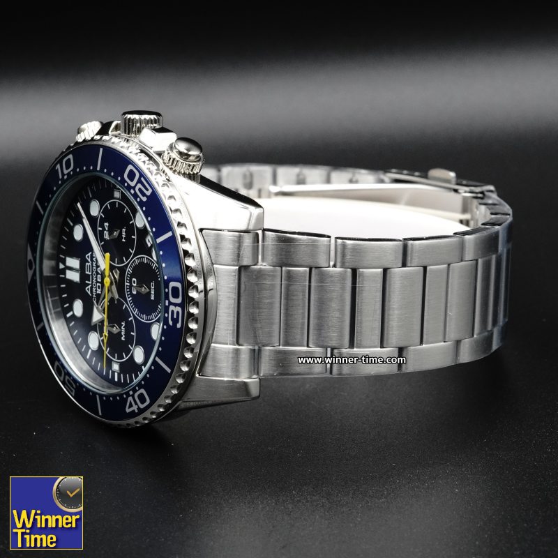 นาฬิกาข้อมือ ALBA Sportive Chronograph รุ่น AT3J43X,AT3J43X1,AT3J43