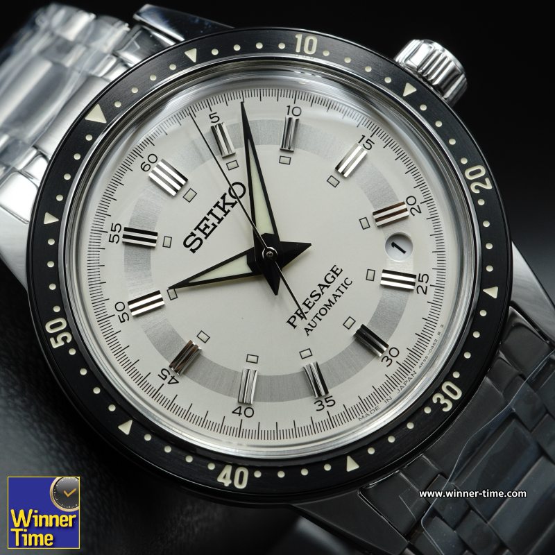 นาฬิกาข้อมือ SEIKO PRESAGE Style60’s Crown Chronograph 60th Anniversary Limited Edition 5,000 PCS. รุ่น SRPK61J1,SRPK61J,SRPK61J,SRPK61